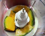 体にやさしい濃厚かぼちゃの豆乳スープ作り方3写真