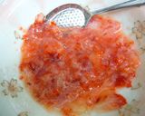米粉でつくる♪ほんのり桃色♡いちご白玉作り方1写真