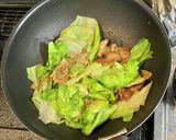 超簡単・豚バラ肉とレタスのサッと炒め作り方4写真