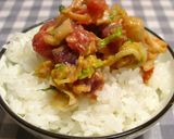 おつまみに、ご飯に☆ かつおキムチ作り方4写真