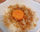 バターでコク旨、おかか卵かけご飯作り方3写真