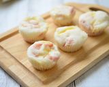 ベーコンチーズ蒸しパン♪レンジで簡単☆作り方6写真