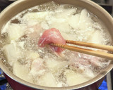 体が温まる！大根と鶏もも肉の簡単スープ作り方11写真