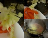 簡単!唐揚げと野菜のスープ♪作り方5写真