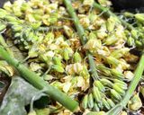 ブロッコリーの花の麵つゆ漬け揚げ作り方3写真