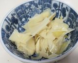 たけのこ&ニラ&卵のオイスターソース炒め作り方1写真