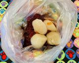 これだけ？！いくらとホタテの頼れる漬け丼作り方1写真