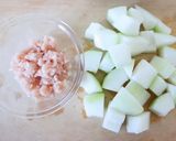 胡椒が合う【冬瓜の鶏そぼろ煮】冷たくても作り方1写真
