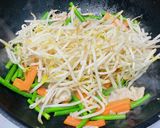 豚バラ野菜炒め♪ビール用 パパおつまみ！作り方4写真