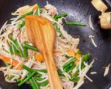 豚バラ野菜炒め♪ビール用 パパおつまみ！作り方5写真