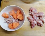 筑前煮（れんこん）作り方1写真