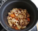筑前煮（れんこん）作り方7写真