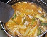 豚汁からの~キムチの味噌汁作り方5写真