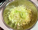 旬☆たけのこと春キャベツの焼きシューマイ作り方3写真