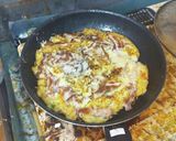 【男飯】普通の広島風お好み焼き作り方12写真