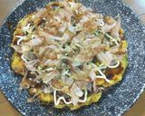 【男飯】普通の広島風お好み焼き作り方15写真