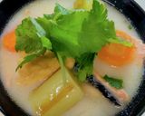鮭のあらで作る酒粕汁♪白みそ風味作り方10写真