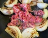 新玉ねぎのすき焼き風煮作り方3写真