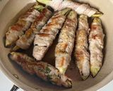 ☆簡単☆なすと大葉の甘辛肉巻き作り方4写真