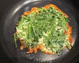 春菊とチーズのオリーブオイル焼き作り方4写真