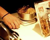 鬼滅の刃飯！煉獄さんが食べた火薬そば！作り方1写真
