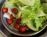 彩り野菜のアヒージョサラダ作り方2写真