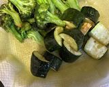彩り野菜のアヒージョサラダ作り方8写真