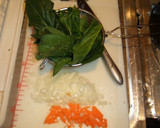 ほうれん草とトマトの簡単カレー作り方1写真