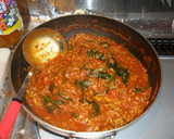 ほうれん草とトマトの簡単カレー作り方4写真