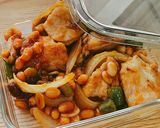 発芽大豆と鶏むね肉の甘酢炒め作り方10写真