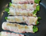 行者にんにくの肉巻き☆行者ニンニク消費作り方4写真