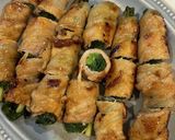 行者にんにくの肉巻き☆行者ニンニク消費作り方8写真