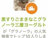 黒すりごまきなこグラノーラ三層ヨーグルト作り方7写真