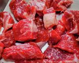 れんこんとステーキ肉のニンニク炒め♡作り方2写真