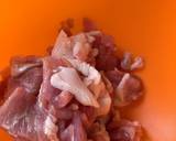 豚小間豆腐ハンバーグ作り方1写真