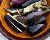 簡単俺の飯　ナスチーズ焼作り方1写真