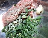 【弁当】かぼちゃの肉挟み焼きと大根炒め作り方2写真