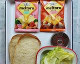 朝食に☆キャベツチーズトースト作り方1写真