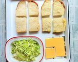 朝食に☆キャベツチーズトースト作り方2写真