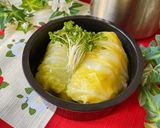 64℃ 鶏ひき肉のロール白菜 弁当作り方18写真