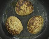 【低糖質】厚揚げでかさ増しハンバーグ作り方6写真