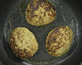 【低糖質】厚揚げでかさ増しハンバーグ作り方6写真