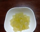 里芋と果物と緑茶寒天作り方5写真