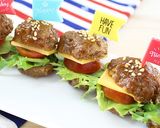お弁当にも◎バンズなしミニチーズバーガー作り方8写真