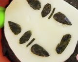 キャラ弁☆まさかの切腹！カオナシ弁当☆作り方3写真