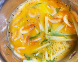 桜海老と水菜の厚焼き卵作り方3写真