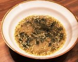 焼き海苔と鰹節と炒り胡麻の味噌汁作り方5写真