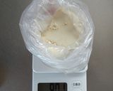 材料3つ☆きな粉の焼きドーナツ。作り方2写真