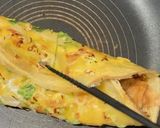 煎餅菓子　中国の朝食甘くないクレープ作り方8写真