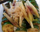 ズッキーニとミョウガの塩麹焼き浸し作り方6写真